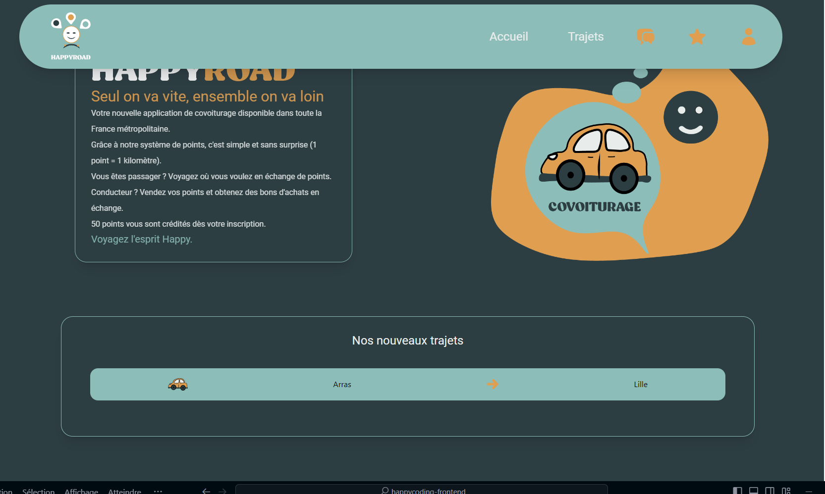 Site HappyRoad