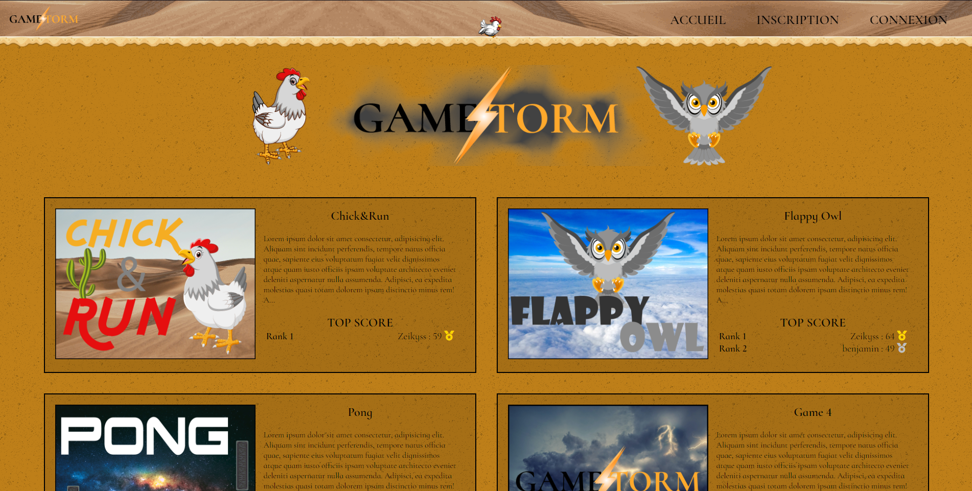 Site GameStorm